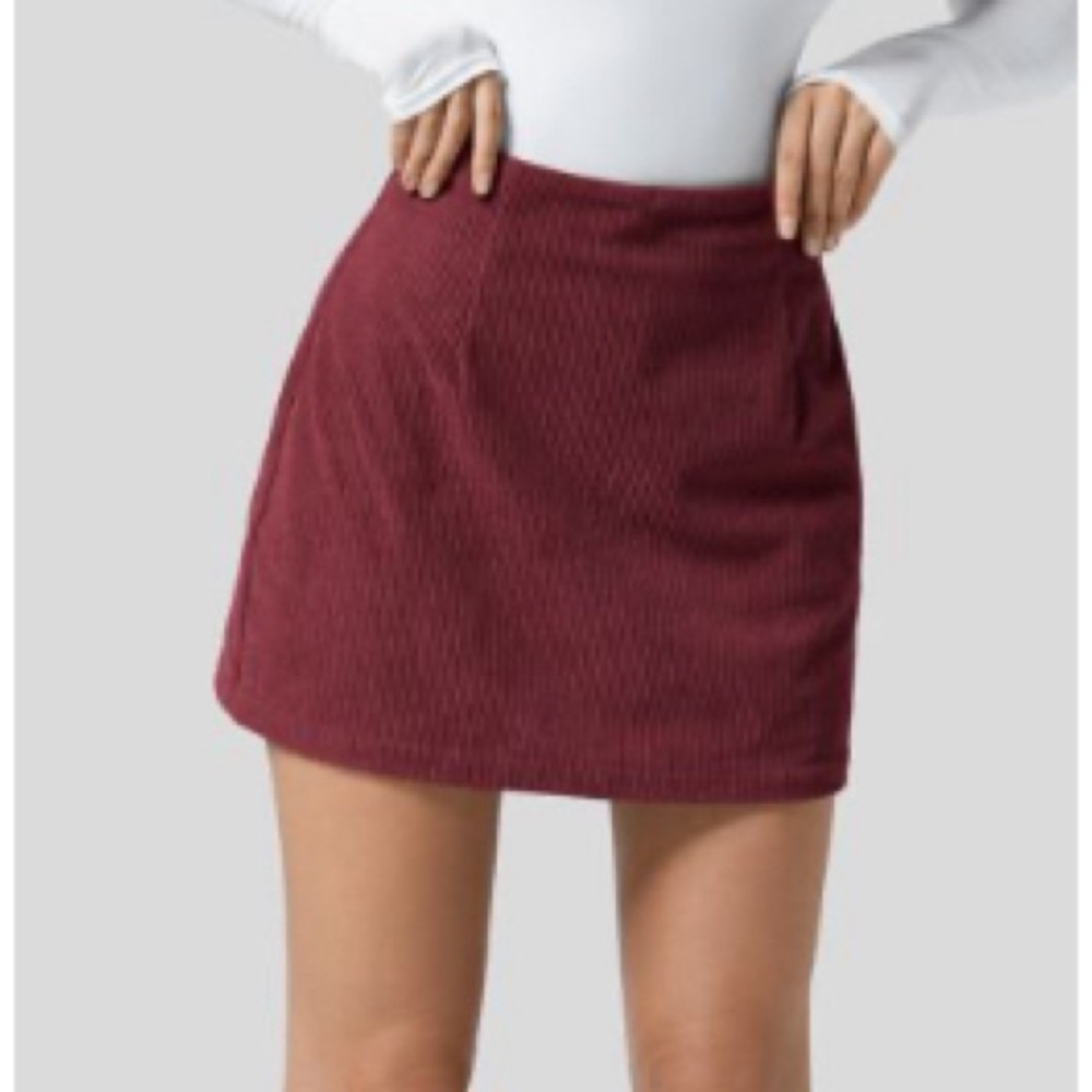 High Wasted  2 - in - 1 mini skirt